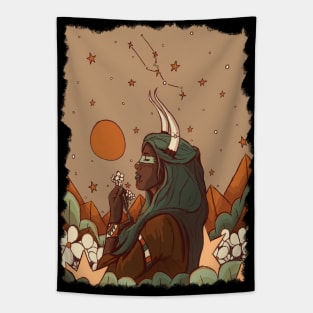 Taurus girl Tapestry