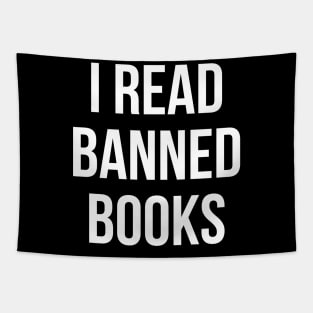 I Read Banned Books Tapestry