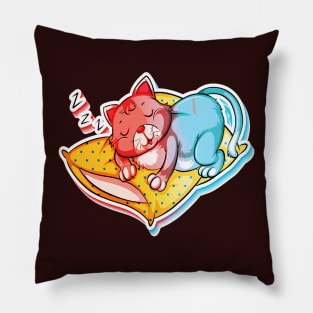 Gift For Girlfriend  CAT T-shirt Pillow
