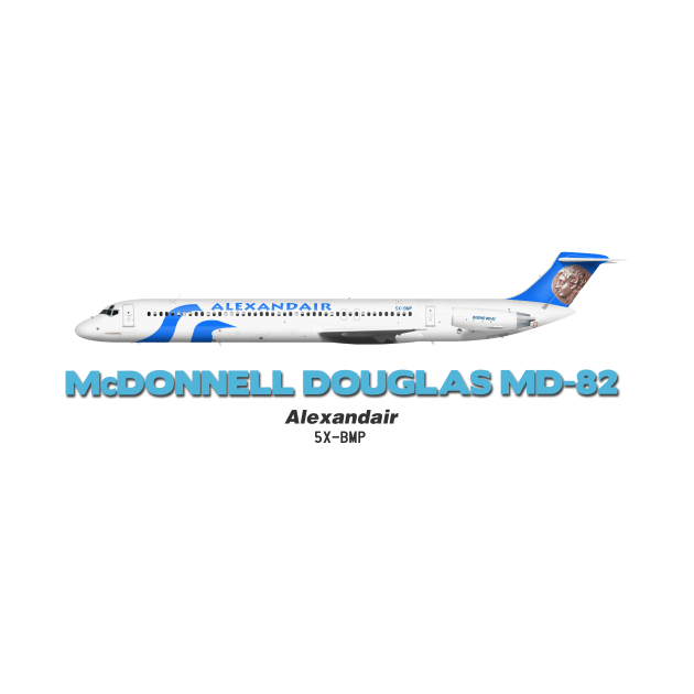 McDonnell Douglas MD-82 - Alexandair by TheArtofFlying