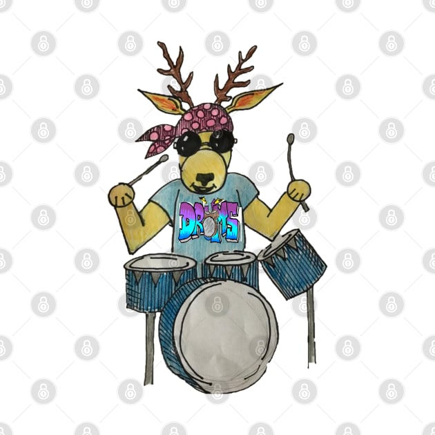 Reindeer,christmas,drummer,turkey by LowEndGraphics by LowEndGraphics