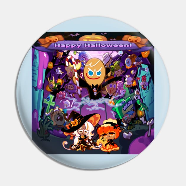 Cookie Run Kingdom Happy Halloween Pin by christabat