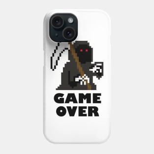 PixelArt Grim Reaper Game Over Phone Case