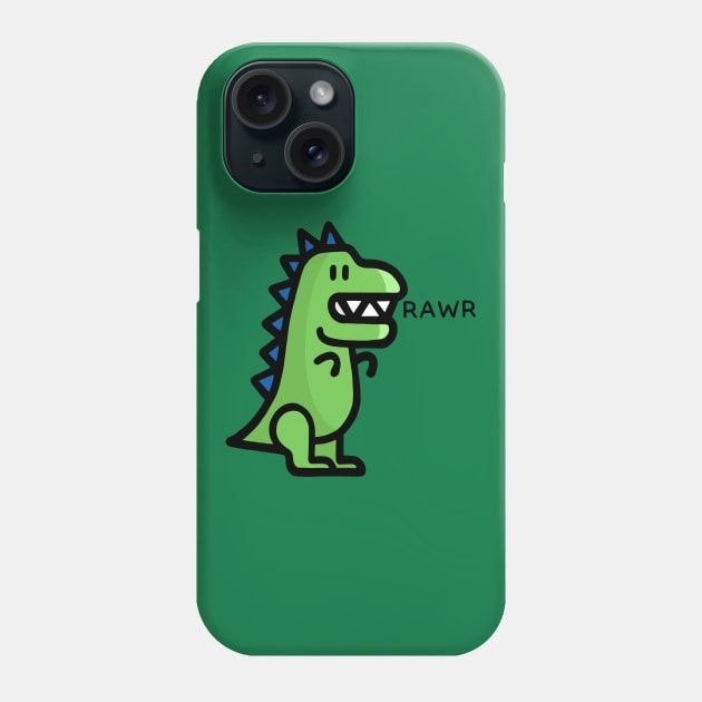 Rawr Phone Case by LittleBunnySunshine