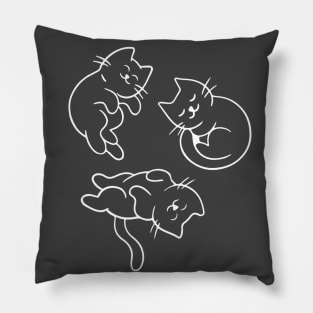 Sleepy Kitties Pillow