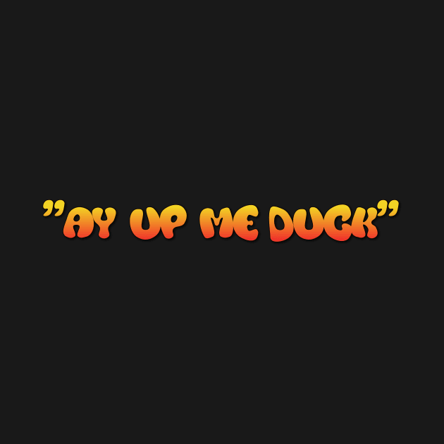 "ay up me duck" yorkshire slang by Simon-dell