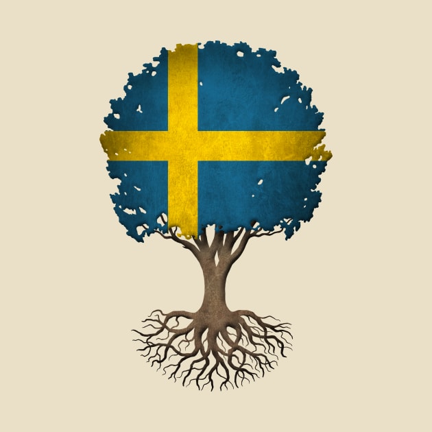 Tree of Life with Swedish Flag by jeffbartels