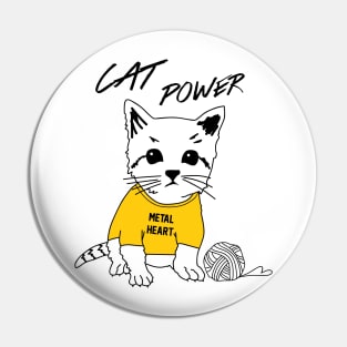 Cat Power Pin