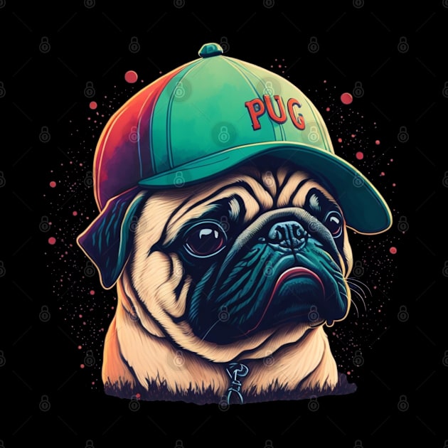 Pug baseball by MrPug