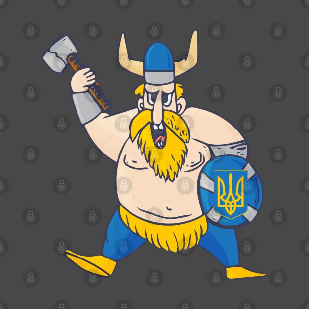 Ukrainian viking warrior by tatadonets