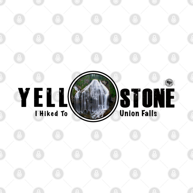 I Hiked to Union Falls, Yellowstone National Park by Smyrna Buffalo