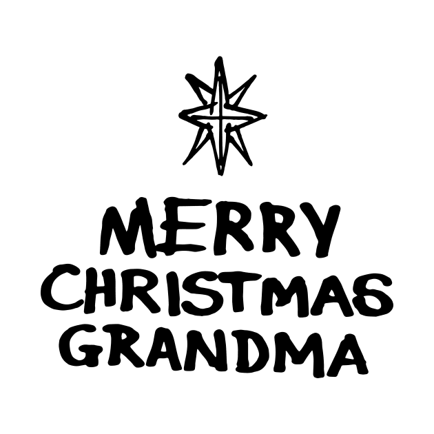 Merry Christmas Grandma by Very Simple Graph