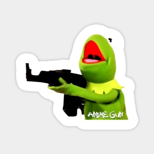 Muppets With Gun Magnet