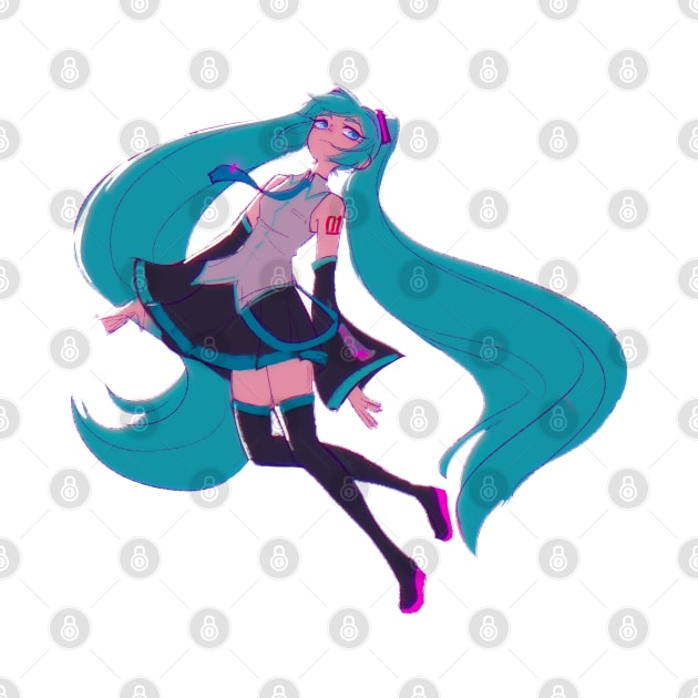 Hatsune Miku by Probablynotsam