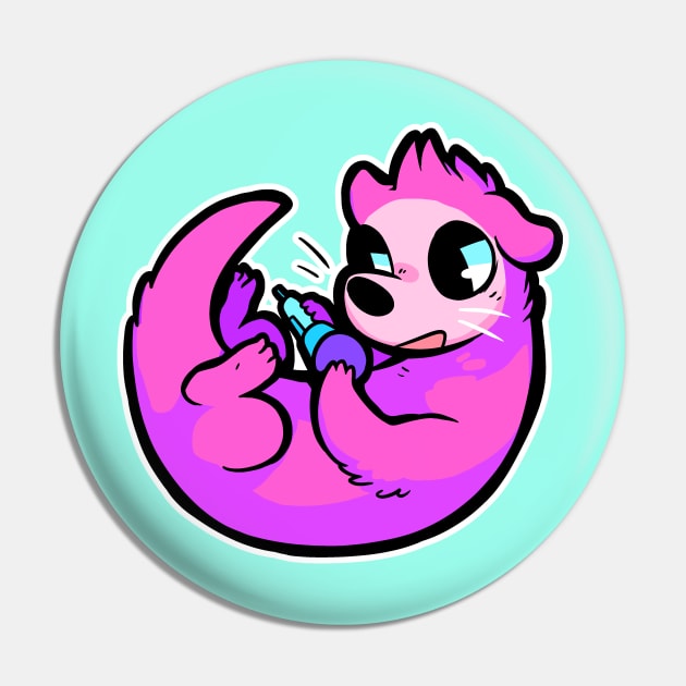 Rad Otter Pin by arkay9