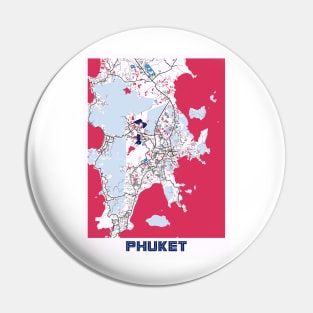 Phuket - Thailand MilkTea City Map Pin