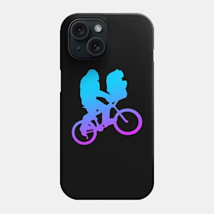 Flying with ET and Bigfoot! Phone Case