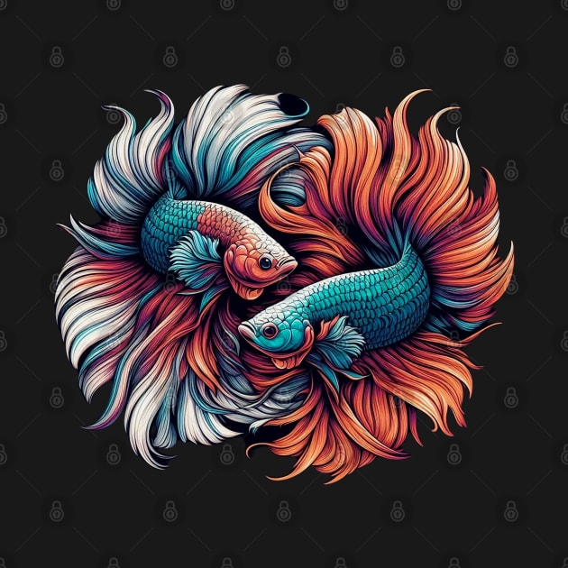 Betta Fish by cowyark rubbark