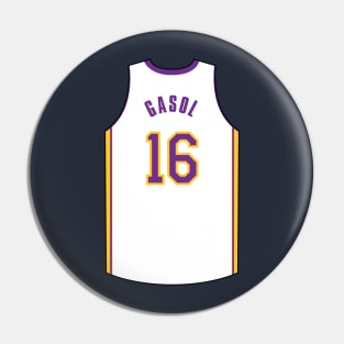 Pau Gasol Los Angeles Jersey Qiangy Pin