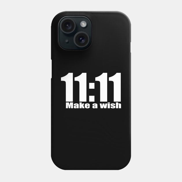 Make a wish | Angel number 1111 Phone Case by Dope_Design