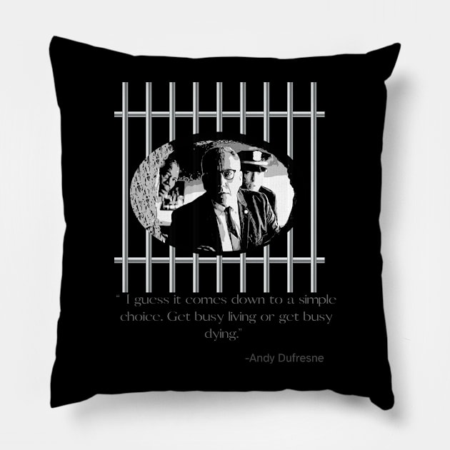 Shawshank Redemption Pillow by Jldigitalcreations