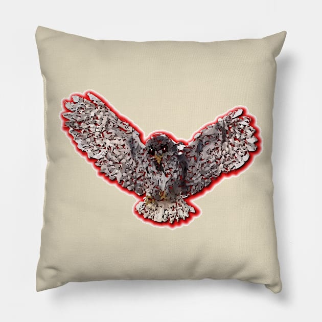 owl Pillow by ElArrogante