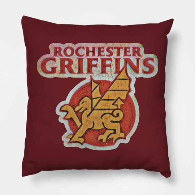 Rochester Griffins Lacrosse Pillow by Kitta’s Shop