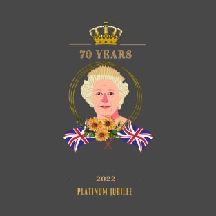 THE QUEEN'S JUBILEE 70 T-Shirt