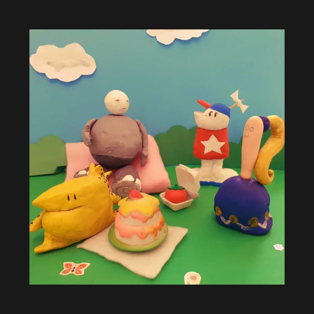 Clay creatures from Home star runner by xxlisagamerxx