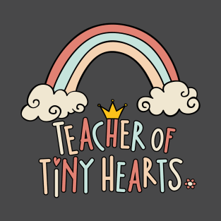 Teacher Of Tiny Hearts Valentine's Day For Teachers T-Shirt