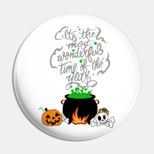 Halloween-The Most Wonderful Time of the Year Pin