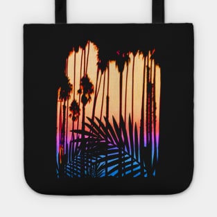 Tropical Paradise Sunset Tote