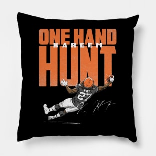 Kareem Hunt Cleveland One-Hand Hunt Pillow