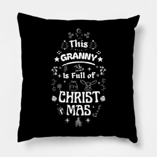 Joyful Granny: Full of Christmas Cheer Pillow