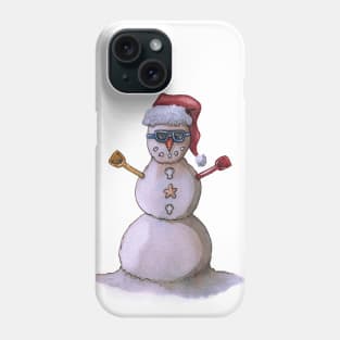 Stephanne The Sandman Snowman Phone Case