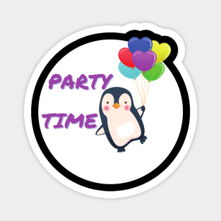 Party Penguin Magnet