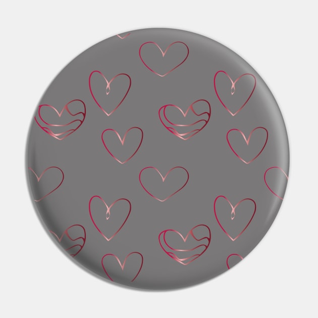 Heart filled cup Pin by Symbolsandsigns