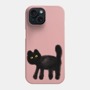 black cat Phone Case