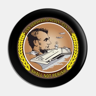 USS Abraham Lincoln (CVN-72) wo Txt Pin