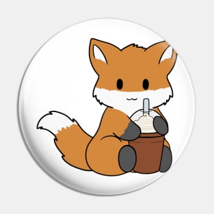 Fox Ice Coffee Pin