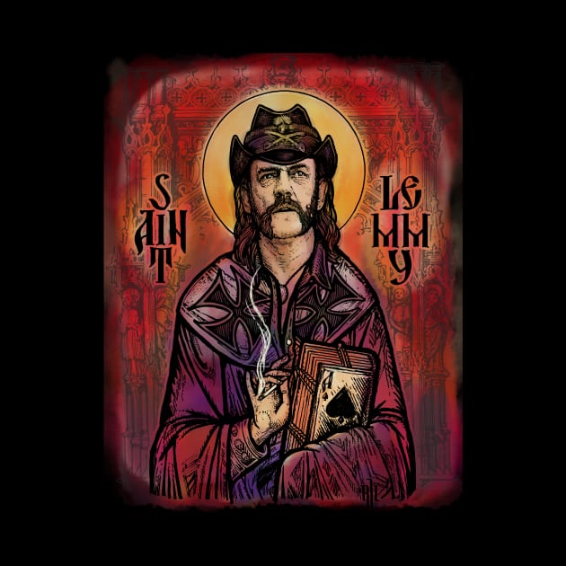 Saint Lemmy by Roberto Jaras Lira