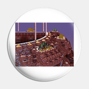 Mandelbulb Stadium Arcadium Pin