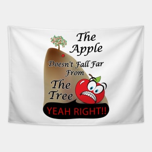 the apple doesn't fall far from the tree Tapestry