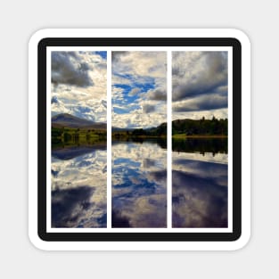 Water Reflections- Loch Rannoch-Highlands of Scotland(2) Magnet