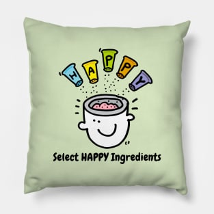 Select Happy Ingredients Pillow