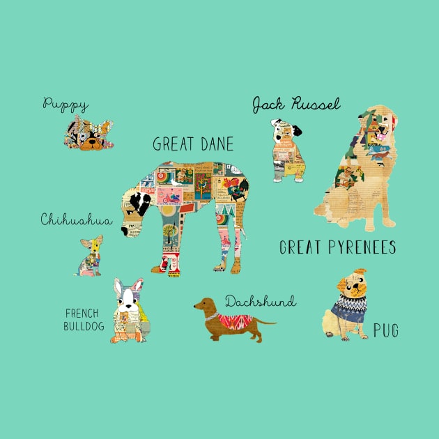 Dogs Collage by GreenNest