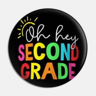 Second Grade Team 2nd Grade Back to School Teacher Kid Pin