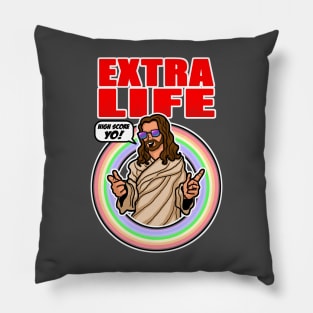 Jesus extra life Pillow