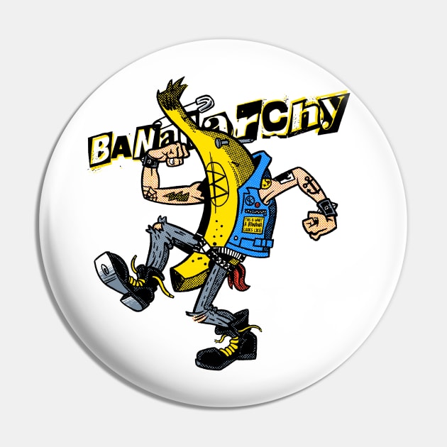 Bananarchy Pin by GiMETZCO!