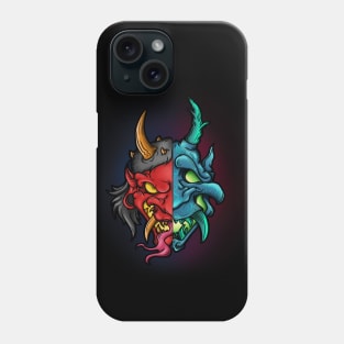 two-faced demon Phone Case